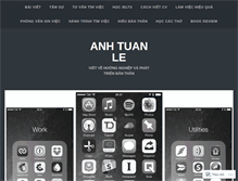 Tablet Screenshot of anhtuanle.com